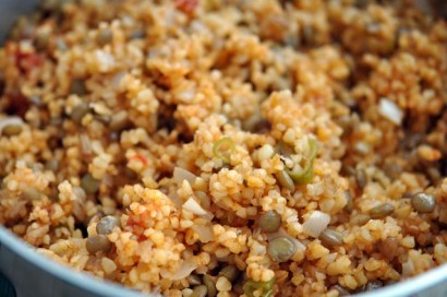 yesil-mercimekli-bulgur-pilavı
